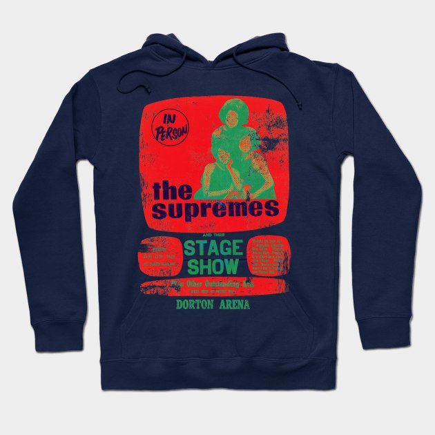 Diana Ross and the Supremes Hoodie by HAPPY TRIP PRESS